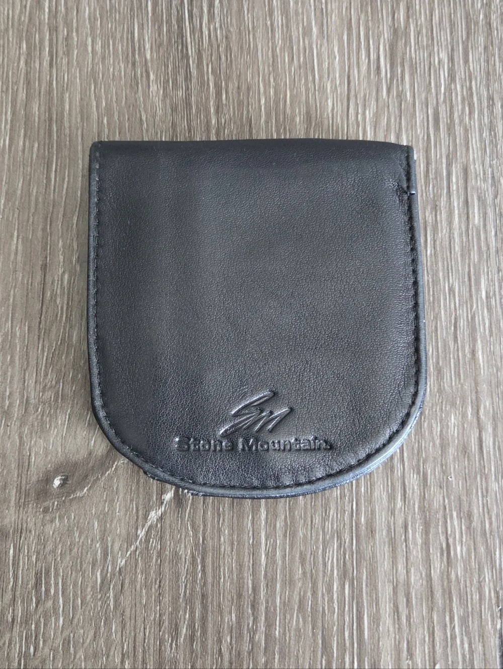 Stone Mountain Black Leather Taxi Wallet
